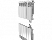 Радиатор Royal Thermo Revolution Bimetall 350 (нижнее подключение) - 8 секц.